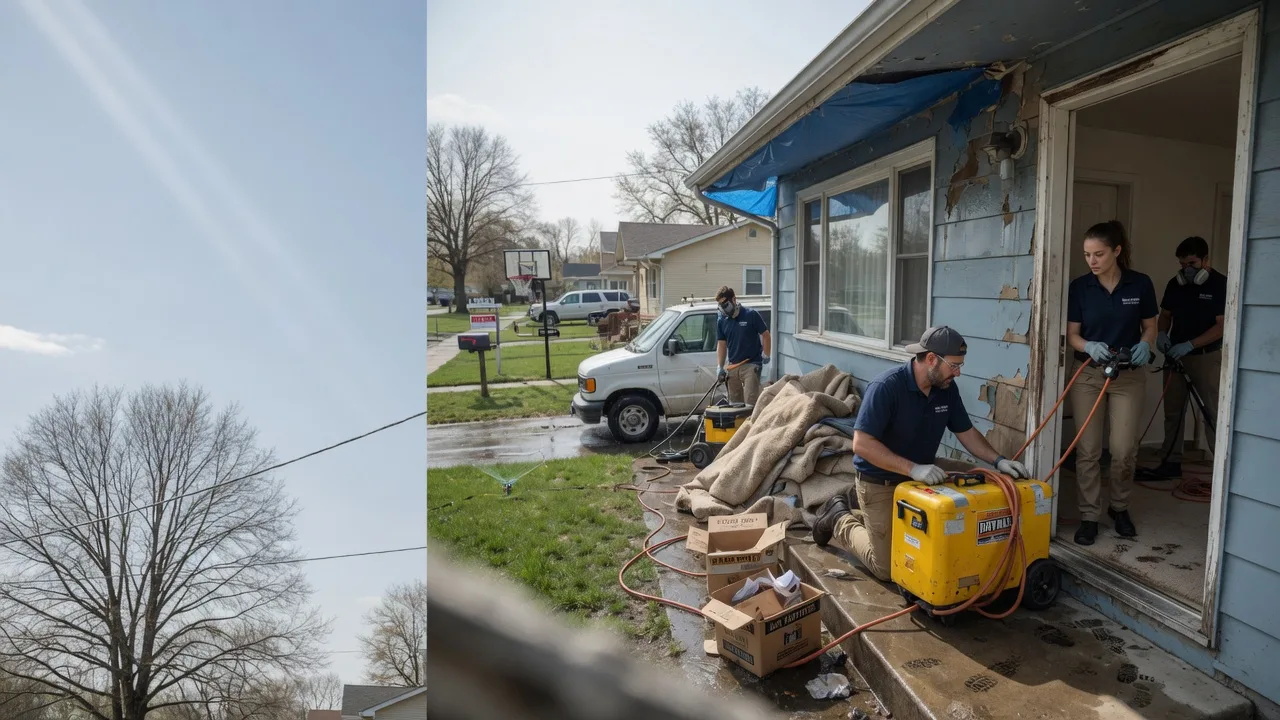Basement Flood Cleanup in Hampton, KY near me